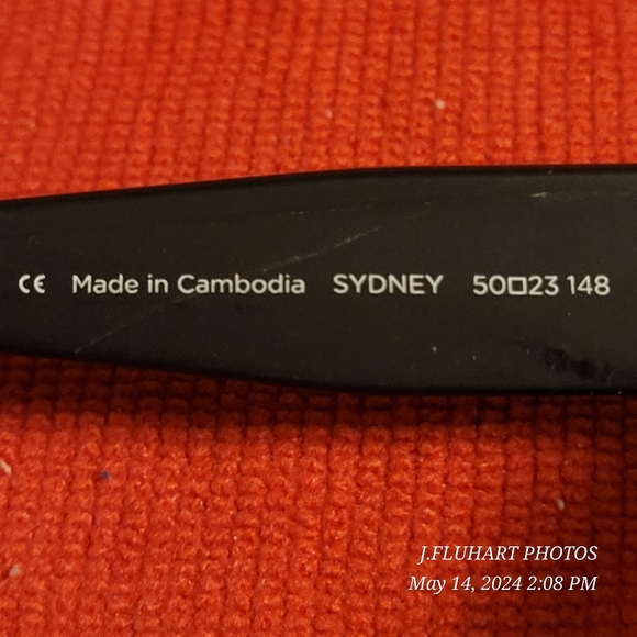 Toms Sydney Travelers Collection Cat EYE Matte Black Sunglasses - Picture 5 of 13